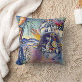 ワッシリーカンディンスキー – サンジョージ&ザホースメン クッション (ブランケット)