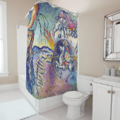 ワッシリーカンディンスキー – サンジョージ&ザホースメン シャワーカーテン (インサイチュ)