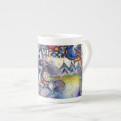 ワッシリーカンディンスキー – サンジョージ&ザホースメン ボーンチャイナマグカップ (正面右)