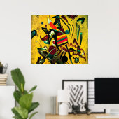 ワッシリーカンディンスキー – ポイント ポスター (ホームオフィス)