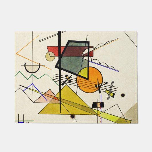 ワッシリーカンディンスキー – メロディッシュ ドアマット (正面)