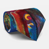 ワッシリーカンディンスキー – モスクワシティスケープ抽象芸術アート ネクタイ (ロール)