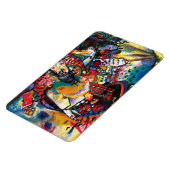 ワッシリーカンディンスキー – モスクワシティスケープ抽象芸術アート マグネット (左側)