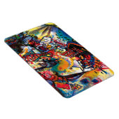 ワッシリーカンディンスキー – モスクワシティスケープ抽象芸術アート マグネット (右側)