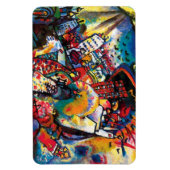 ワッシリーカンディンスキー – モスクワシティスケープ抽象芸術アート マグネット (縦)