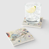 ワッシリーカンディンスキー – 作文VIII 1923 ストーンコースター (横)