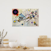 ワッシリーカンディンスキー – 作文VIII 1923 ポスター (キッチン)