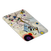 ワッシリーカンディンスキー – 作文VIII 1923 マグネット (右側)