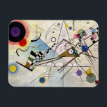 ワッシリーカンディンスキー – 作文VIII 1923 マグネット<br><div class="desc">WASSILY KANDINSKY – コンポジションVIII 1923油、キャンバス上の複製</div>