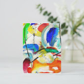 ワッシリーカンディンスキー – 海戦 ポストカード (スタンド正面)