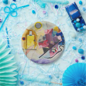 ワッシリーカンディンスキー – Jaune Rouge Bleu ペーパープレート (パーティー)