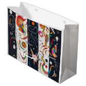 ワッシーストライプリー・カンディンスキー ラージペーパーバッグ (正面アングル)