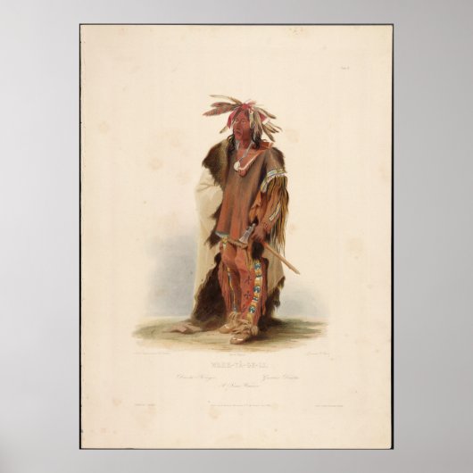 ワッチャタ・ゲリ「ガラント戦士」。 ポスター (正面)