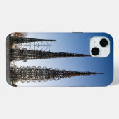 ワッツ・タワーズロサンゼルス Case-Mate iPhoneケース (裏面 (横))