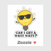 ワットのサイエンスバルブパおもしろいンを取得できるか シール (シート)