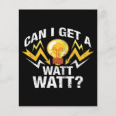 ワットもらえる? – かわいい電気技師 チラシ (裏面)