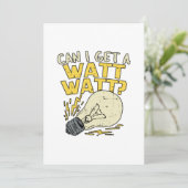 ワットを取れる?電気技師の贈答品 シーズンカード (スタンド正面)