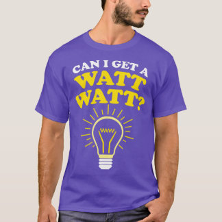 ワットを取れる Tシャツ