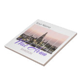 ワットアルンテンプルバンコクタイサンセットサミナリー タイル (側面)