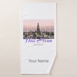 ワットアルンテンプルバンコクタイサンセットサミナリー バスタオル