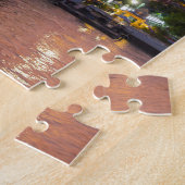 ワットアルンテンプルバンコクタイランドサンセット ジグソーパズル (側面)