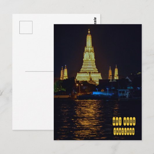ワットアルン寺院 ポストカード (正面/裏面)