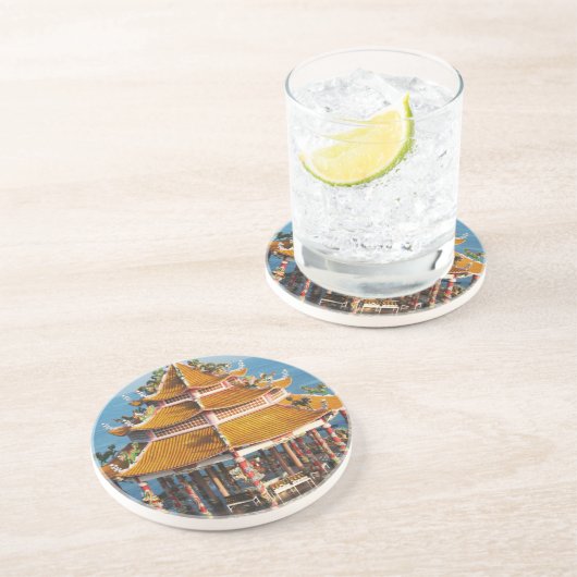 ワットコーロイ…Sriracha，チョンブリ，タイ コースター (側面)