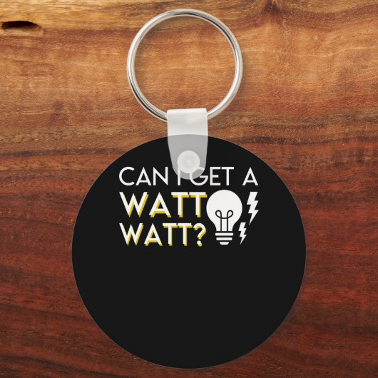ワットワット電気技師のプライドシャツ キーホルダー (正面)