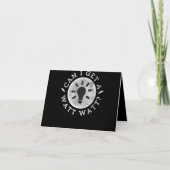 ワット好きの電気技師おもしろいを呼べるか サンキューカード (正面)