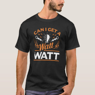 ワット電気技師を取得できる Tシャツ