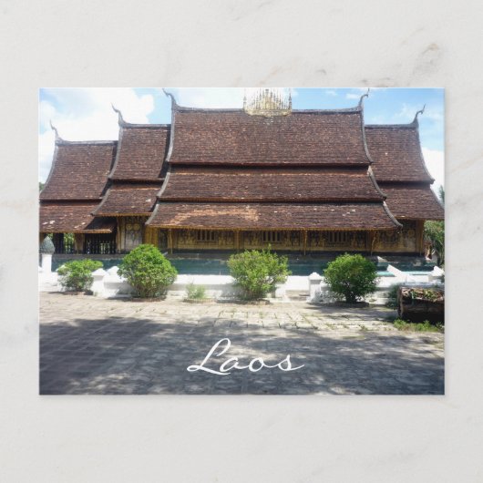 ワット・シエントン ポストカード (正面)