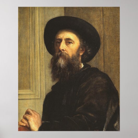 ワット – セルフポートレート1864 ポスター (正面)