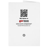 ワット・プラシサンフェ…アユタヤ，タイランドカード (裏面)