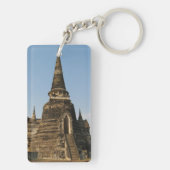 ワット・プラシサンフェ…アユタヤ(タイ) キーホルダー (裏面)