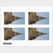 ワット・プラシサンフェ…アユタヤ(タイ) 長方形シール (シート)