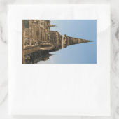 ワット・プラシサンフェ…アユタヤ(タイ) 長方形シール (バッグ)