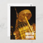 ワット・プラ・that Doi Suthep Chiang Mai at Night ポストカード (正面/裏面)