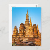 ワット・マハト ポストカード (正面/裏面)