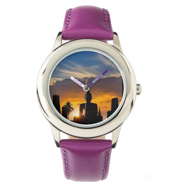 ワット・マハト 腕時計 (正面)