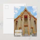 ワット・ラチャバポヒットinバンコク シーズンポストカード (正面/裏面)