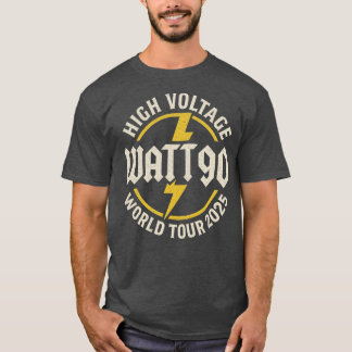 ワット – 高電圧2025ワールドツアー Tシャツ