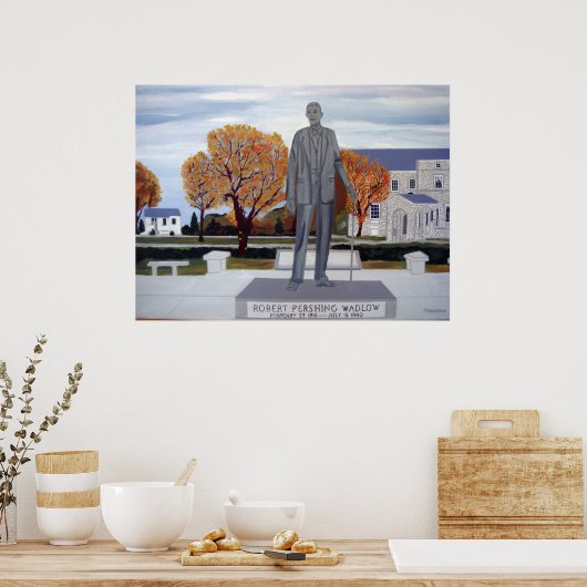 ワッドロー像 ポスター (キッチン)