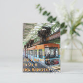 ワッパタルから挨拶に浮かんでるだけだ! ポストカード (スタンド正面)