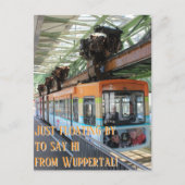 ワッパタルから挨拶に浮かんでるだけだ! ポストカード (正面)