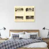 ワッピンガーズ滝フィッシュキルヴィレッジ キャンバスプリント (インサイチュ (寝室))