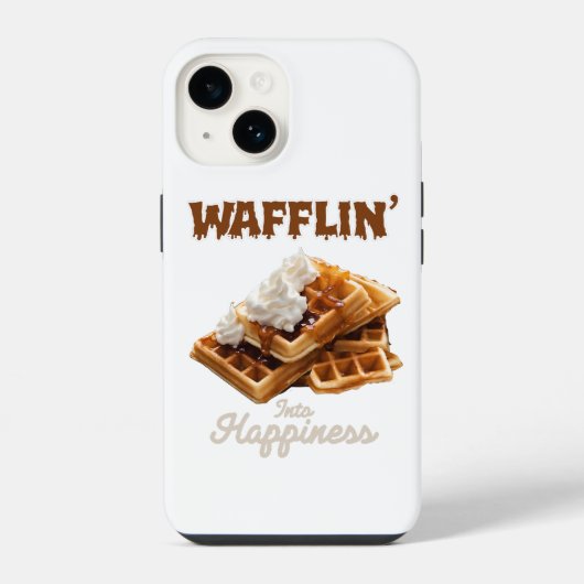 ワッフリン ハピネス iPhoneケース (裏面)