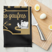 ワッフルが大好き キッチンタオル (四つ折り)