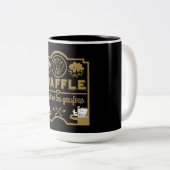 ワッフルが大好き ツートーンマグカップ (正面右)