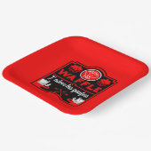 ワッフルが大好き ペーパープレート (傾斜あり)