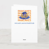 ワッフルが大好き！ワッフルパ気のあるそぶりをしたン カード (裏面)